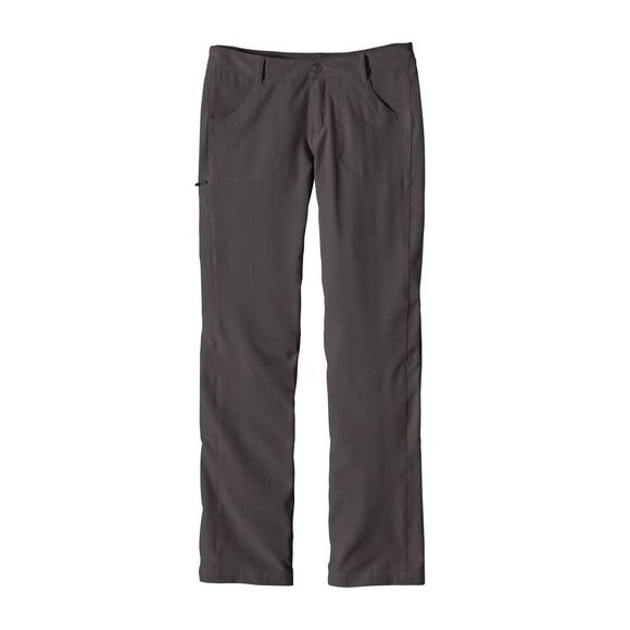 Patagonia Happy Hike Pants size 4 Forge Grey Brown - Picture 1 of 12